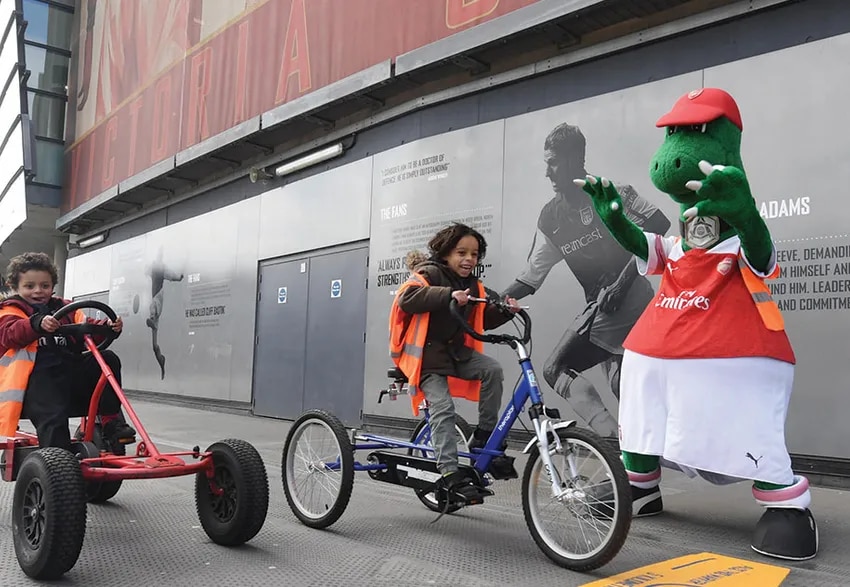 Pedal Power at the Emirates