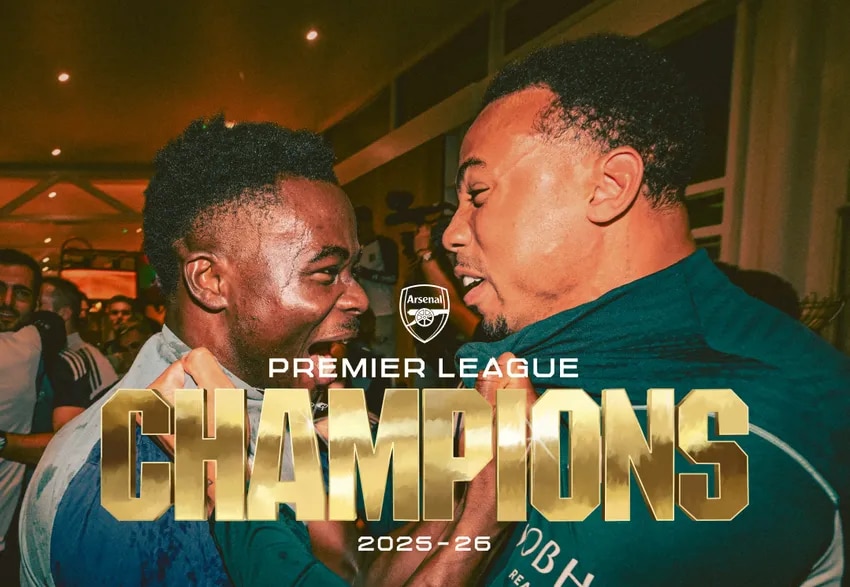 The moment we were crowned champions