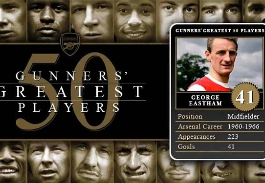 Greatest 50 Players - 41. George Eastham