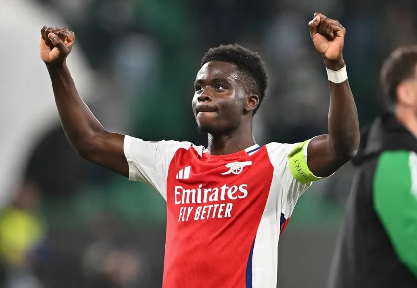 Saka on hitting our top level in Sporting stunner