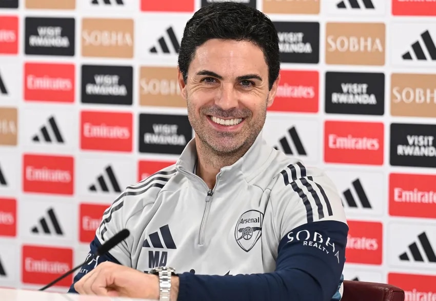 Every word of Arteta's pre-Crystal Palace presser
