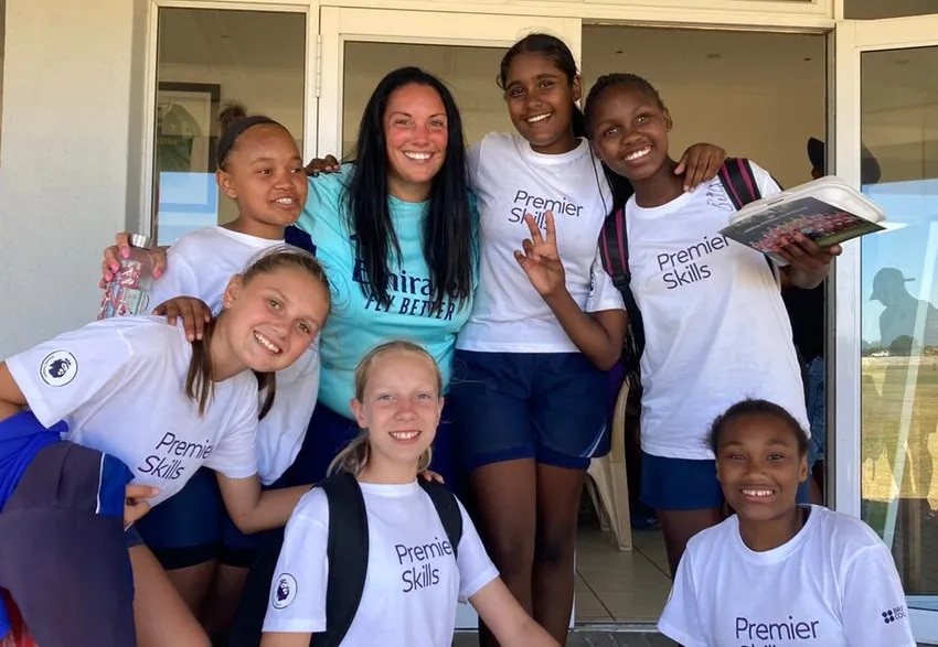 Billie supports Premier League in South Africa