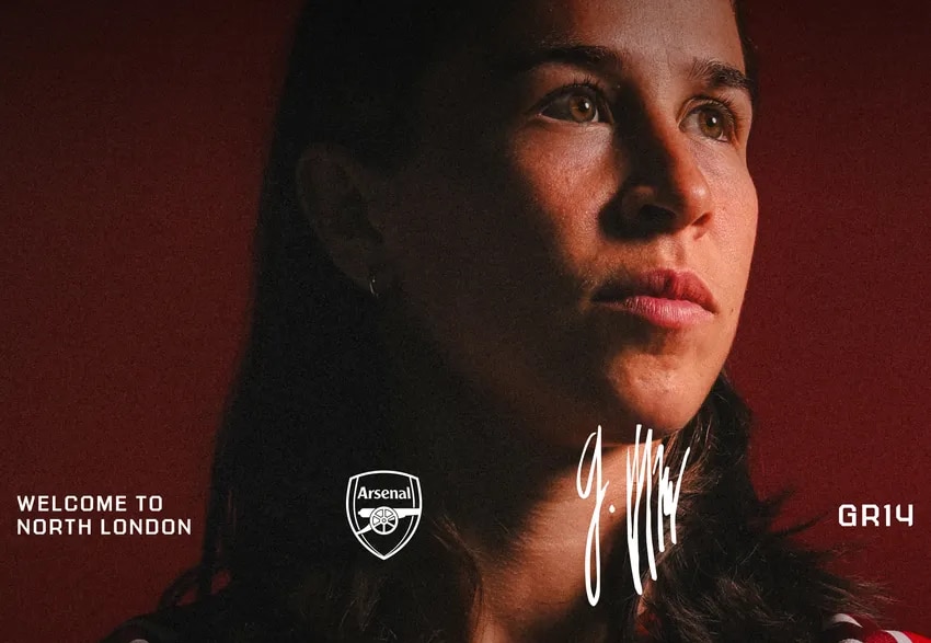 Géraldine Reuteler: Welcome to Arsenal