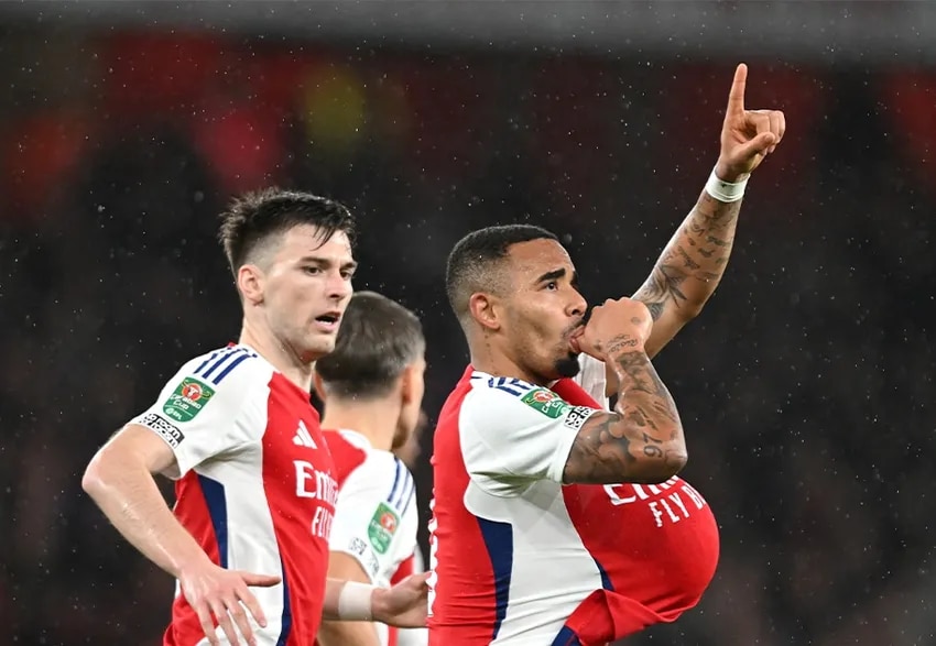 Jesus on hat-trick, finishing and fatherhood