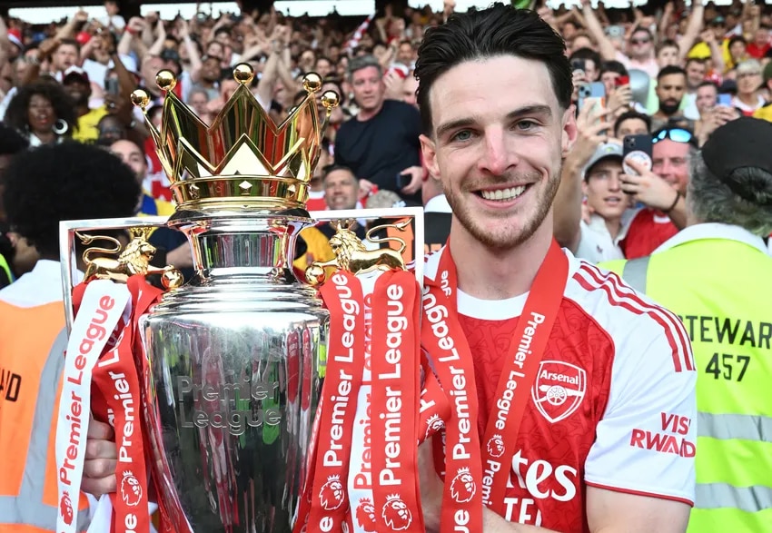 Rice retains Arsenal Player of the Season award