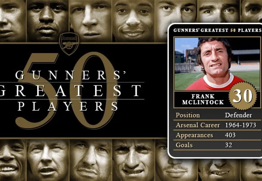 Greatest 50 Players - 30. Frank McLintock