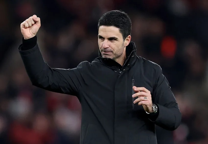 Arteta's delight at emphatic victory against Villa