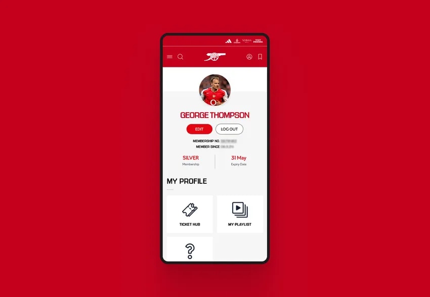 Step 2: Log into the Arsenal App