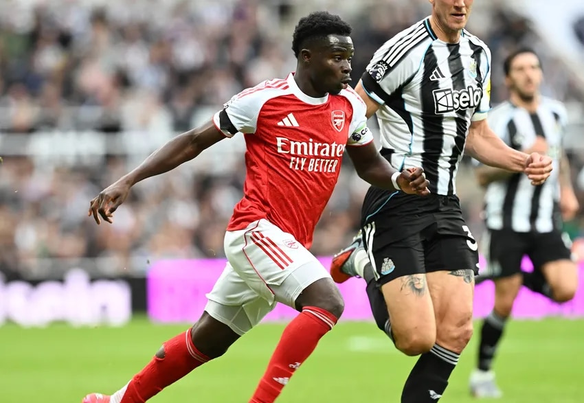 Saka feels we made a statement with Newcastle win