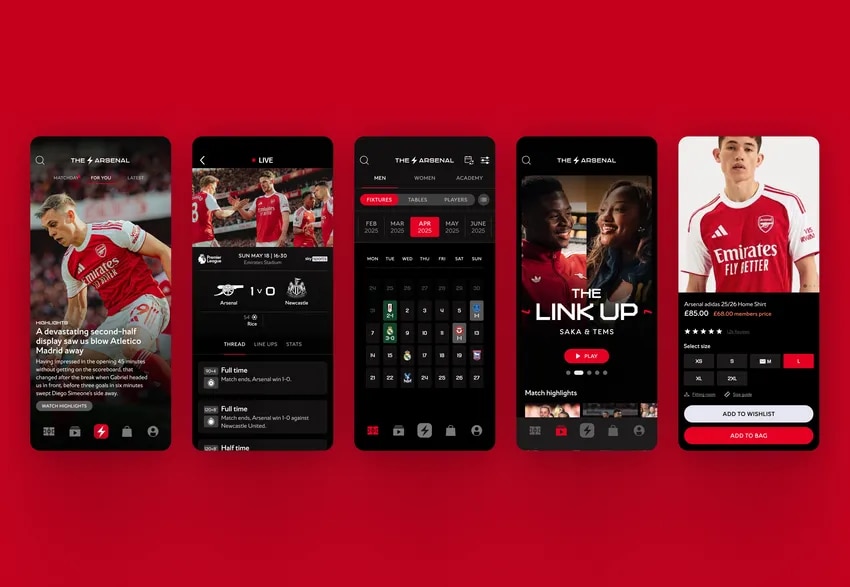 Step 1: Download the Arsenal App