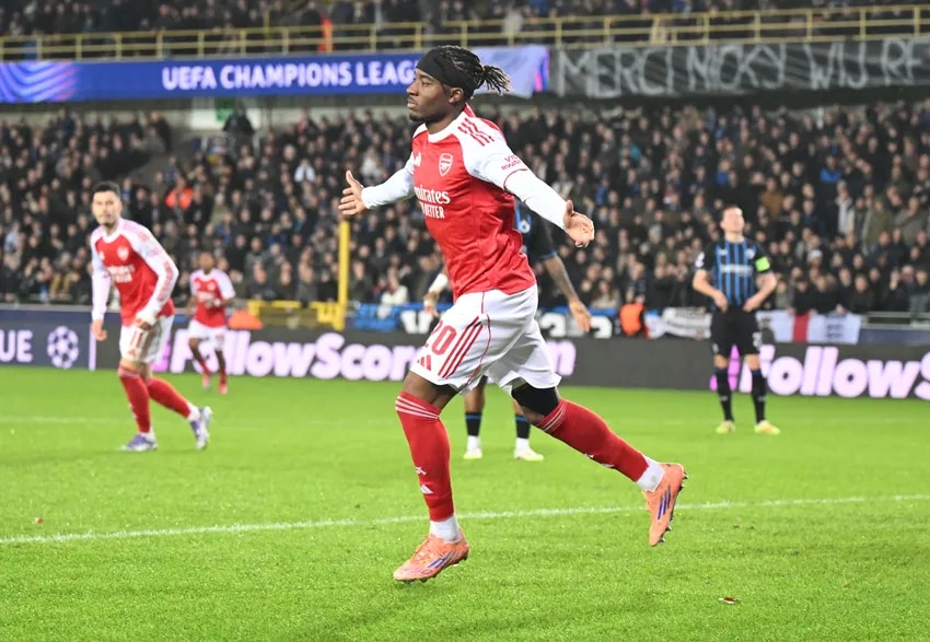Madueke's incredible goal against Club Brugge