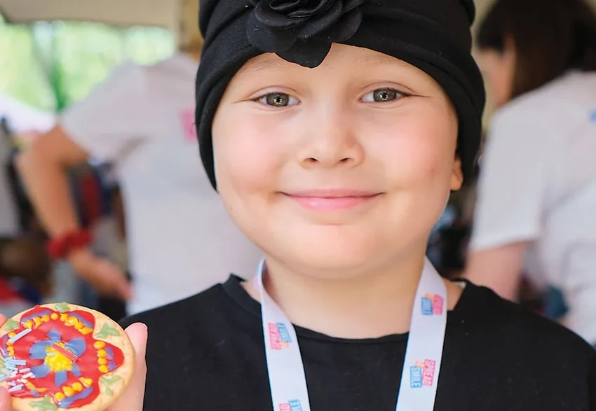 Spreading smiles for poorly children