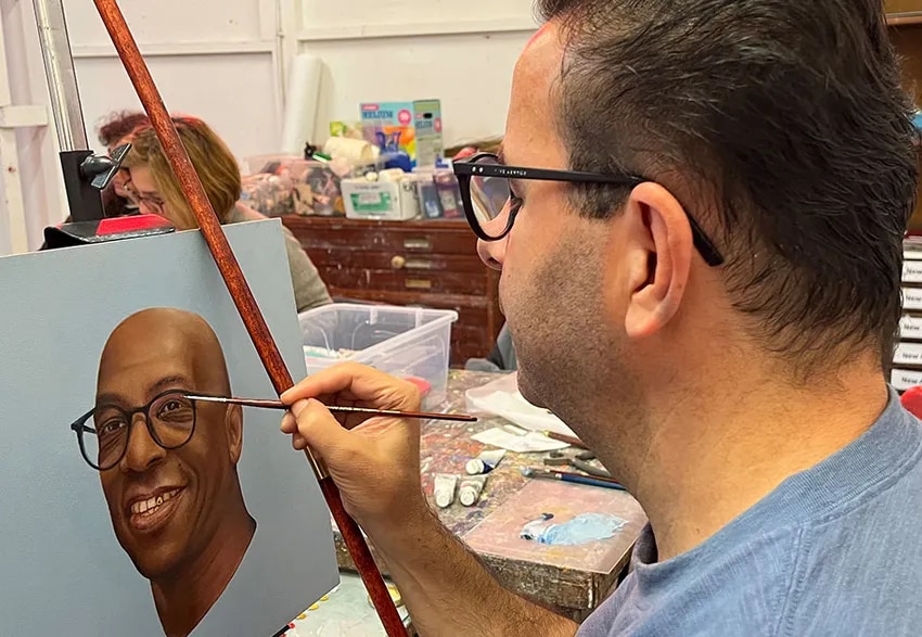 How art helps refugees rebuild