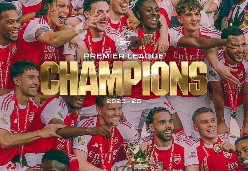 Watch our Premier League trophy ceremony in full!
