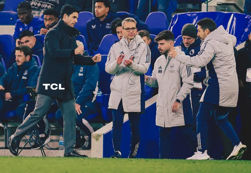 Bench Cam: The view from the bench as we beat Everton