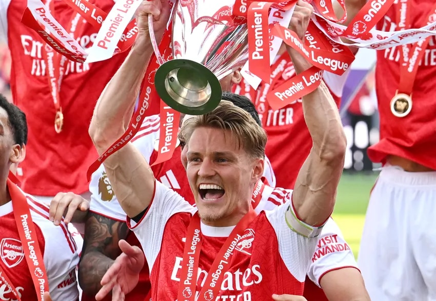 Odegaard on crazy feeling of becoming a champion