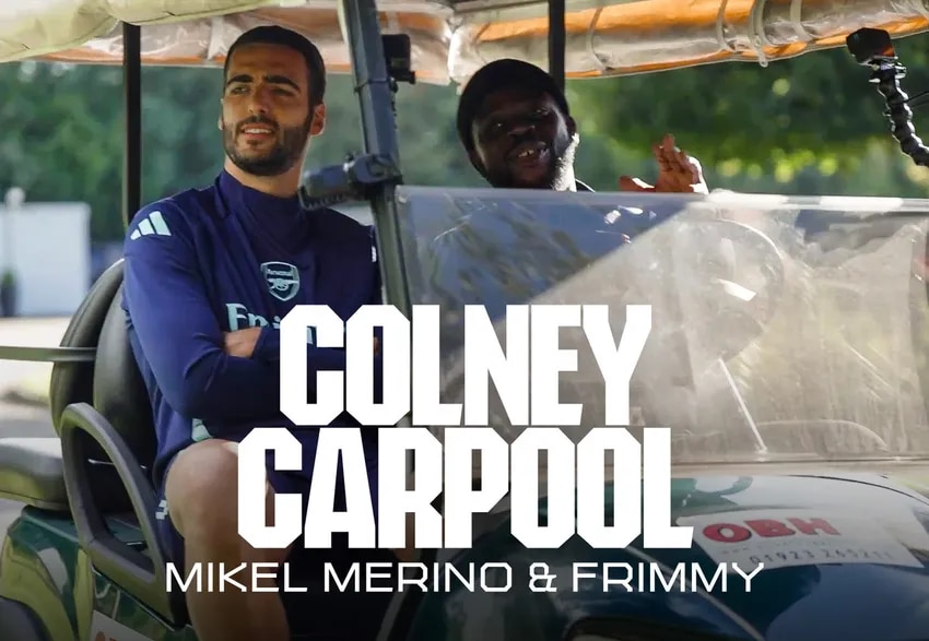 Mikel Merino stars in Colney Carpool!
