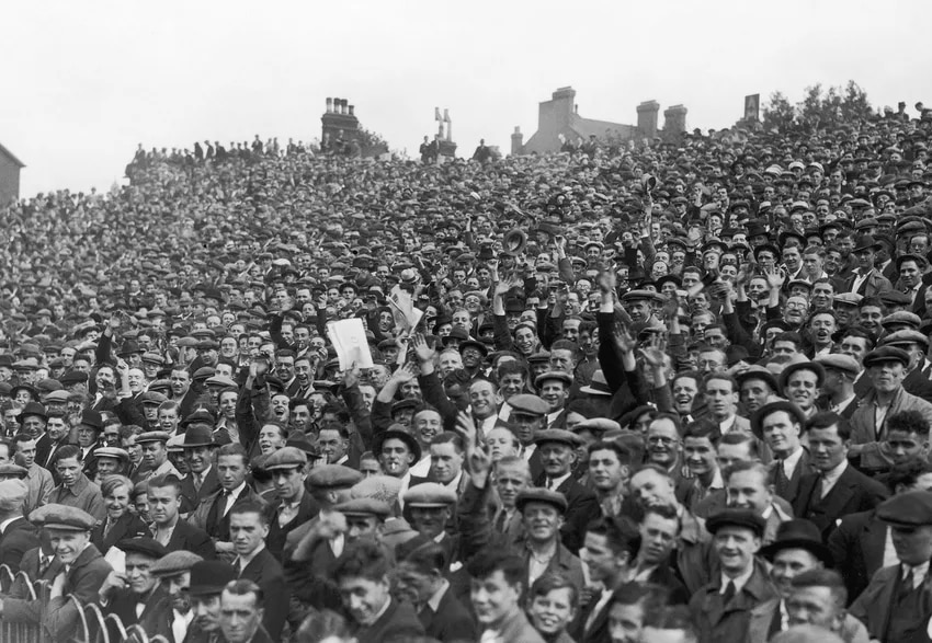 When a record 73,000 crowd saw us play Sunderland