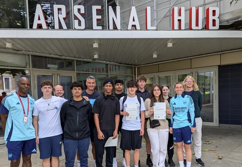 Arsenal Students hit the heights