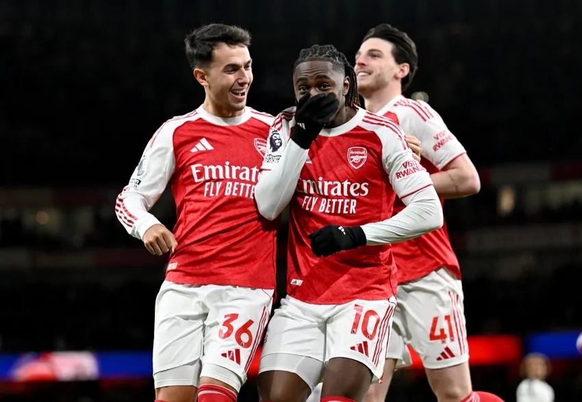 Every Eze goal and assist in 2025/26