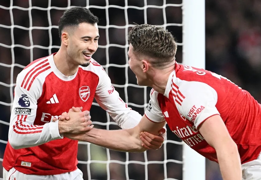 Martinelli on his part in our Sunderland win