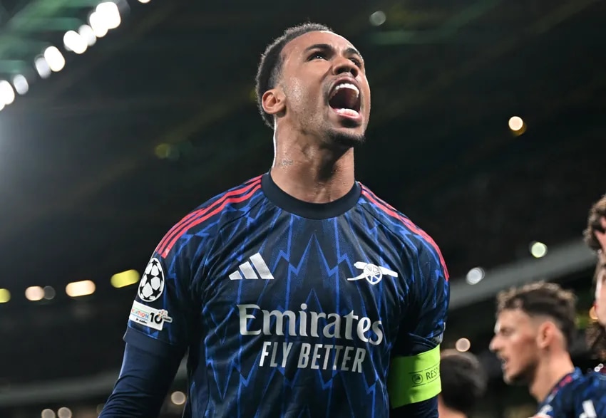 25/26 Player of the Season: Gabriel finishes third
