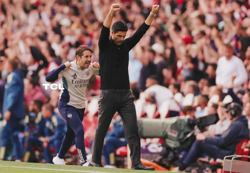Bench Cam: Watch Arteta's Forest reactions