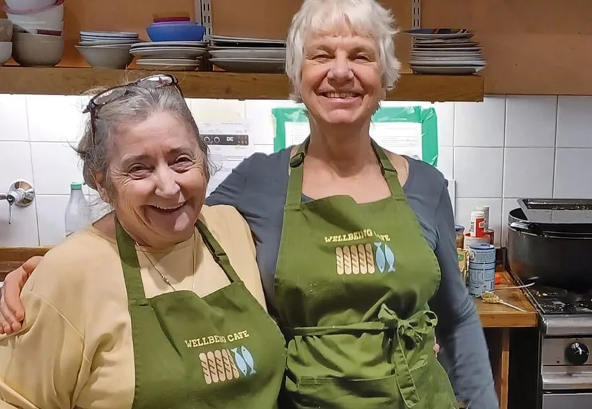 Good times at the Wellbeing Cafe