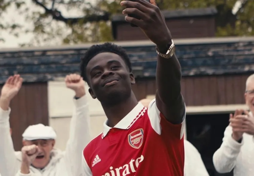 Introducing the new Arsenal 22/23 home kit