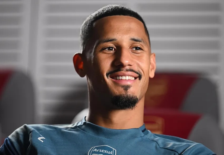 Saliba on new deal: "It's the best place to be"