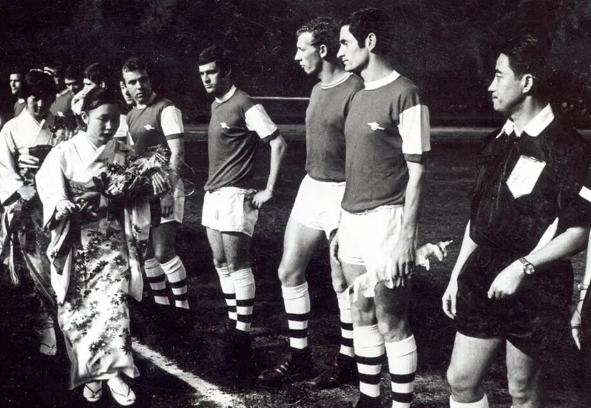 Remembering Arsenal's first trip to Asia in 1968