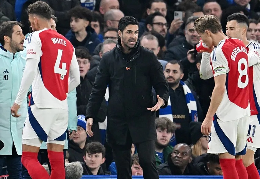 Every word from Arteta's post-Chelsea presser