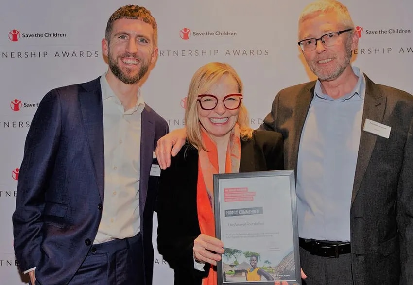 Coaching for Life wins Save the Children award