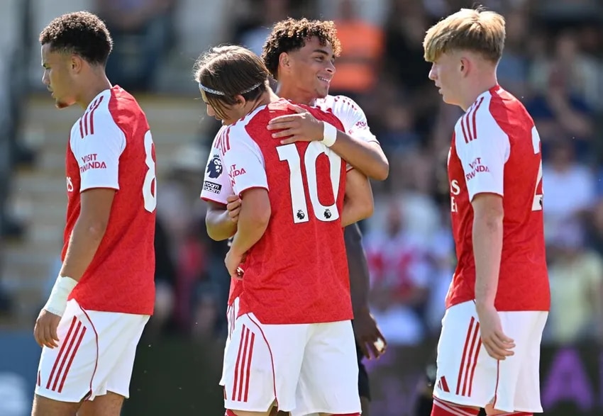 U21s highlights: Boreham Wood 2-2 Arsenal