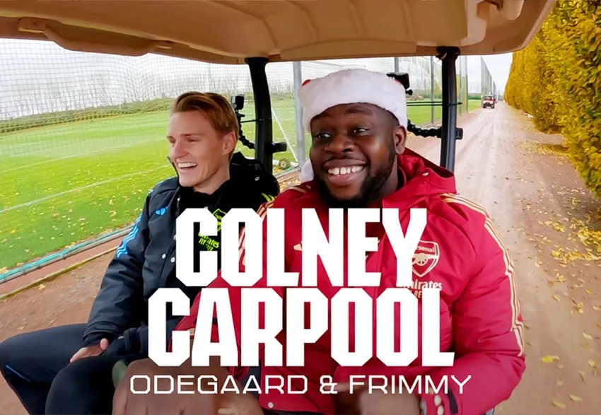 Colney Carpool | Martin Odegaard