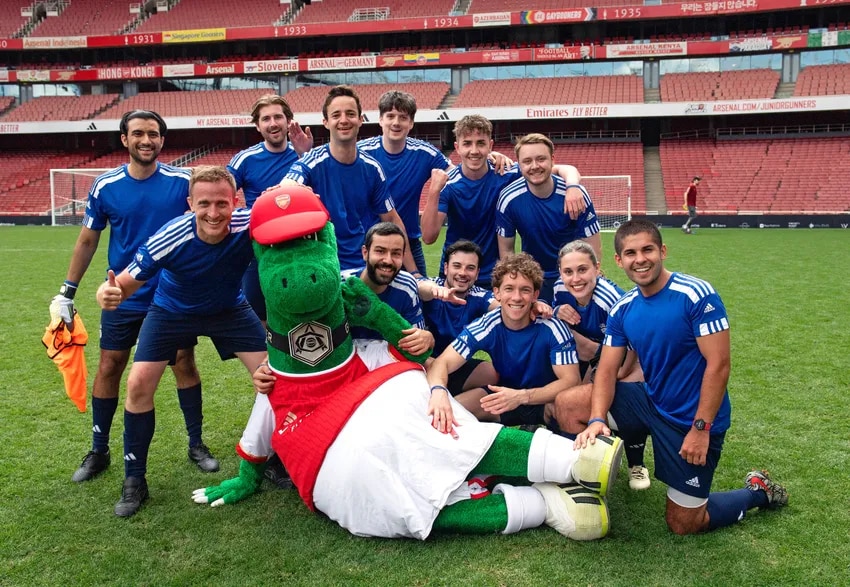 Team Building Events at Emirates Stadium