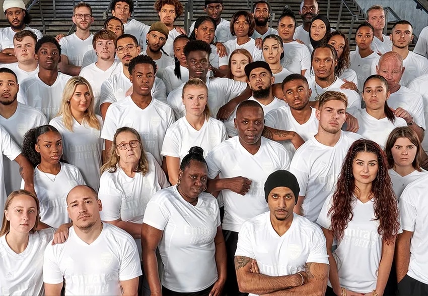adidas and Arsenal expand No More Red campaign