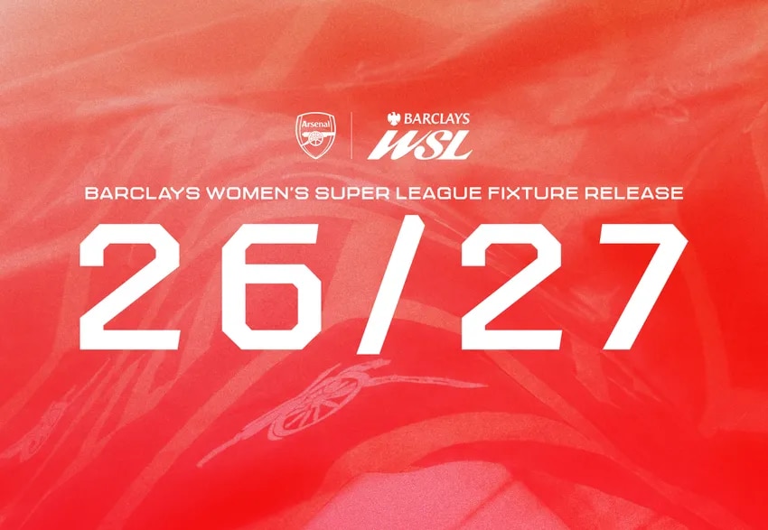2026/27 WSL fixtures