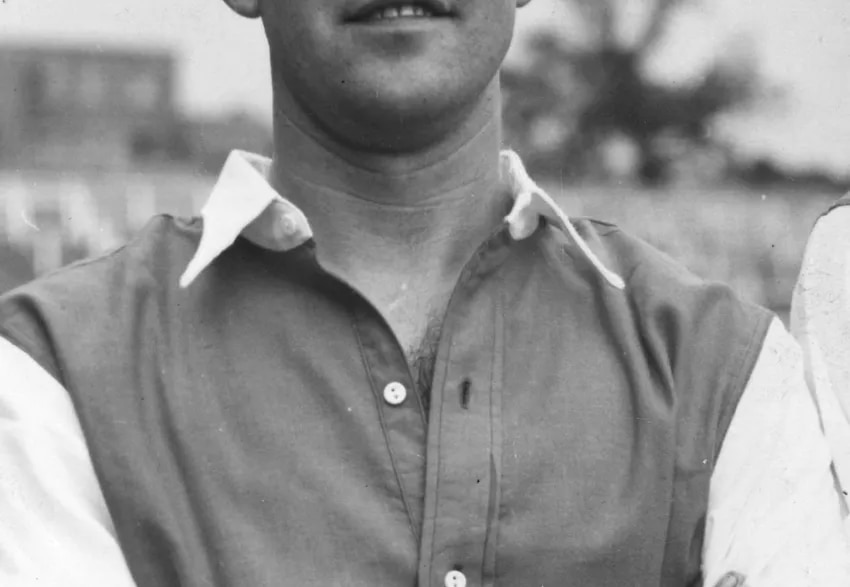 Who was the first Arsenal player at a World Cup?