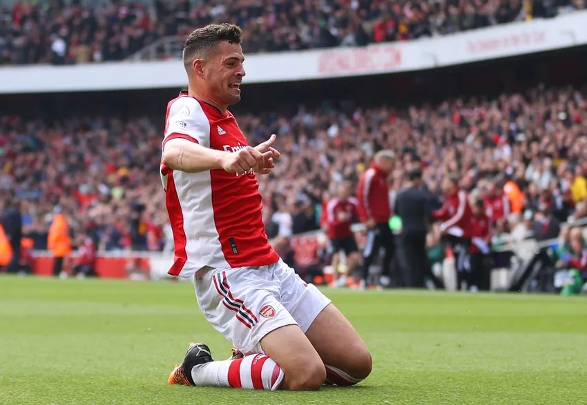 Watch Granit Xhaka's screamer win 2021/22 Goal of the Season
