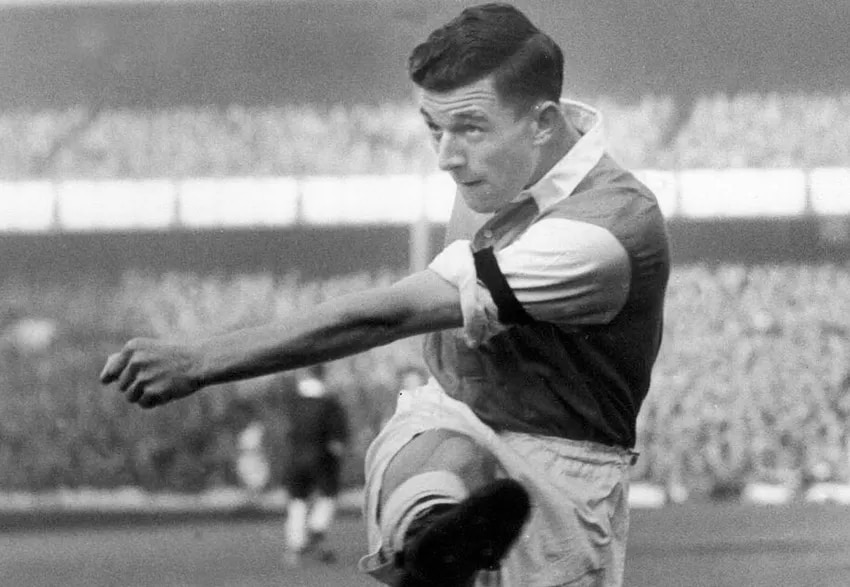 The man who scored 100 for Arsenal and Man Utd