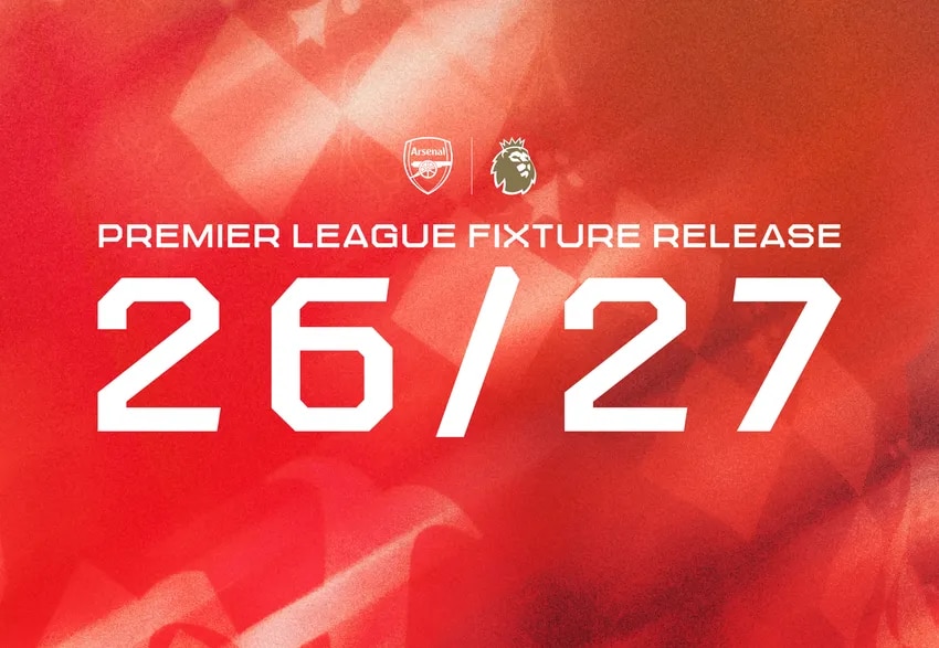 Arsenal's 2026/27 Premier League fixture list