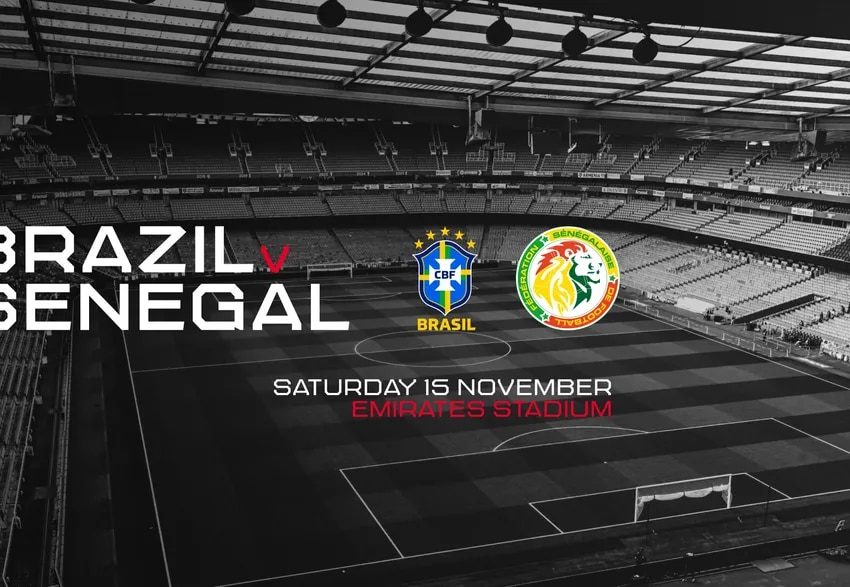 Emirates Stadium to host Brazil v Senegal
