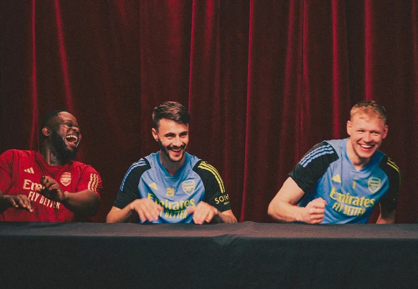 Vieira and Ramsdale play Guess The Gooner!