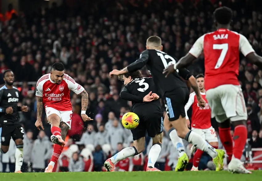 Highlights: Arsenal 4-1 Aston Villa