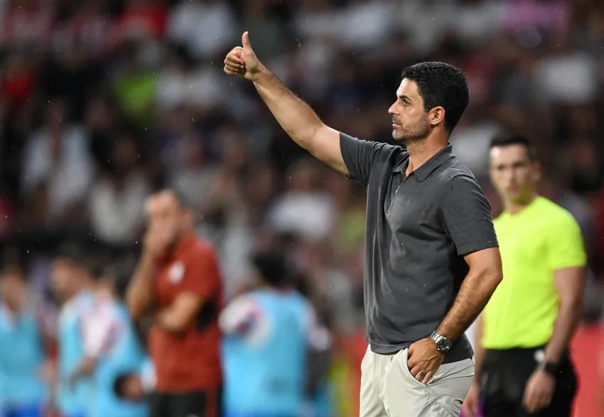 Arteta: “We’re moving in the right direction”