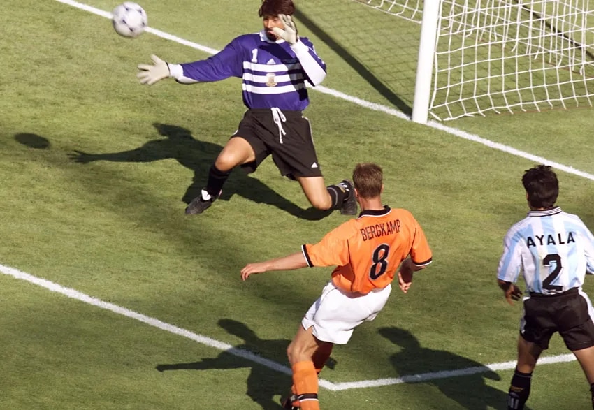 Remembering Bergkamp's iconic World Cup 98 goal