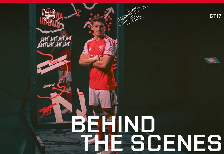 Behind the scenes: Tzolis joins Arsenal