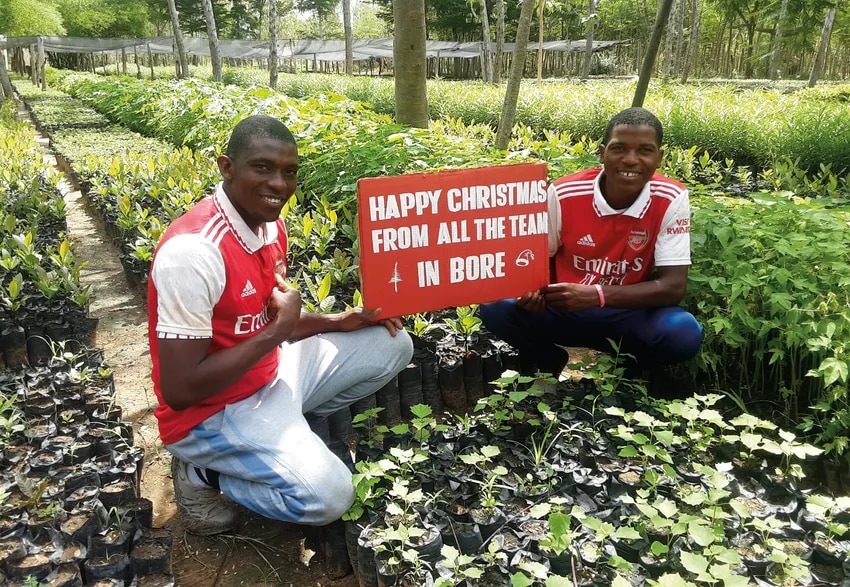 Christmas bonus in Bore!
