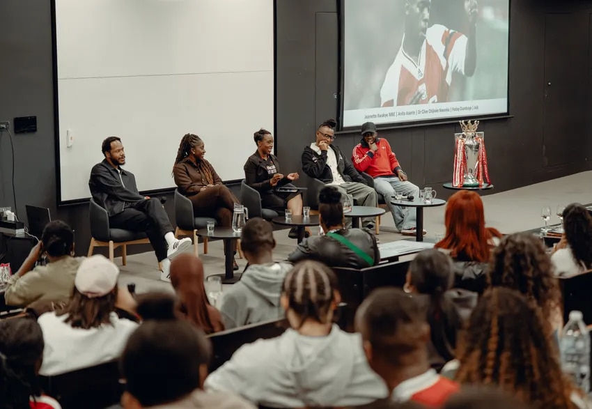 Arsenal panel takes part in Music is Black event